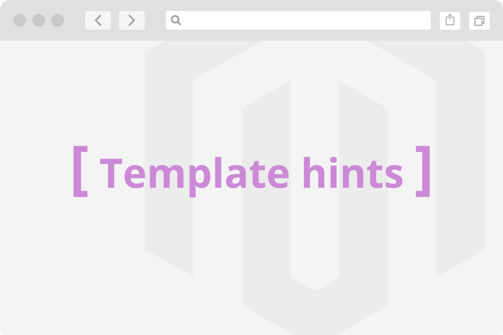 A quick way to enable template hints in Magento 2.3 Yuush